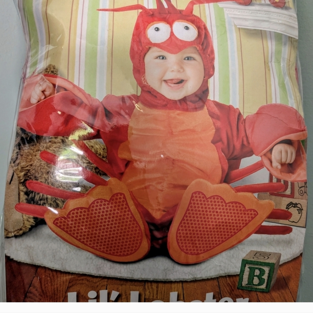 InCharacter Lil' Lobster Costume - Baby Halloween Costume 0-6 Months